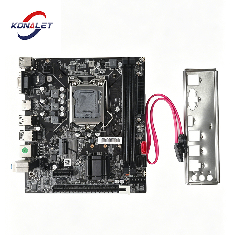 X870E Atx Motherboard - Placa-mãe KONALET B75 LGA1155 DDR3, Suporte