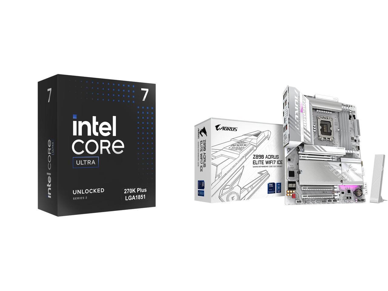 Z890 Wi-Fi 7 Motherboard - Combo de Placa-Mãe e CPU -
