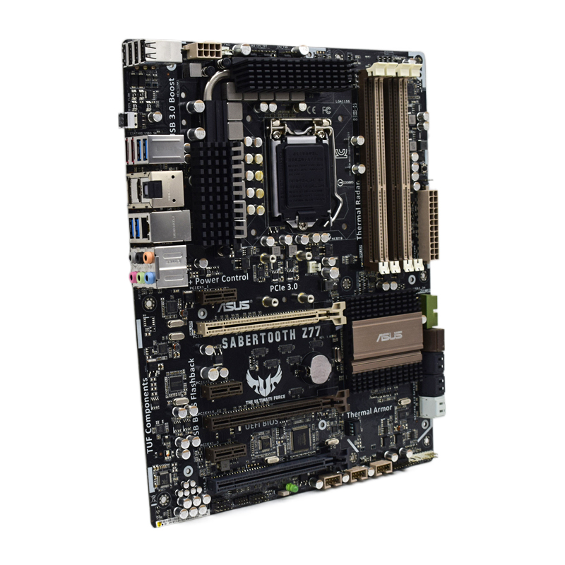 Placa-mãe ASUS SABERTOOTH Z77  - X870E Atx Motherboard avaliação e preço