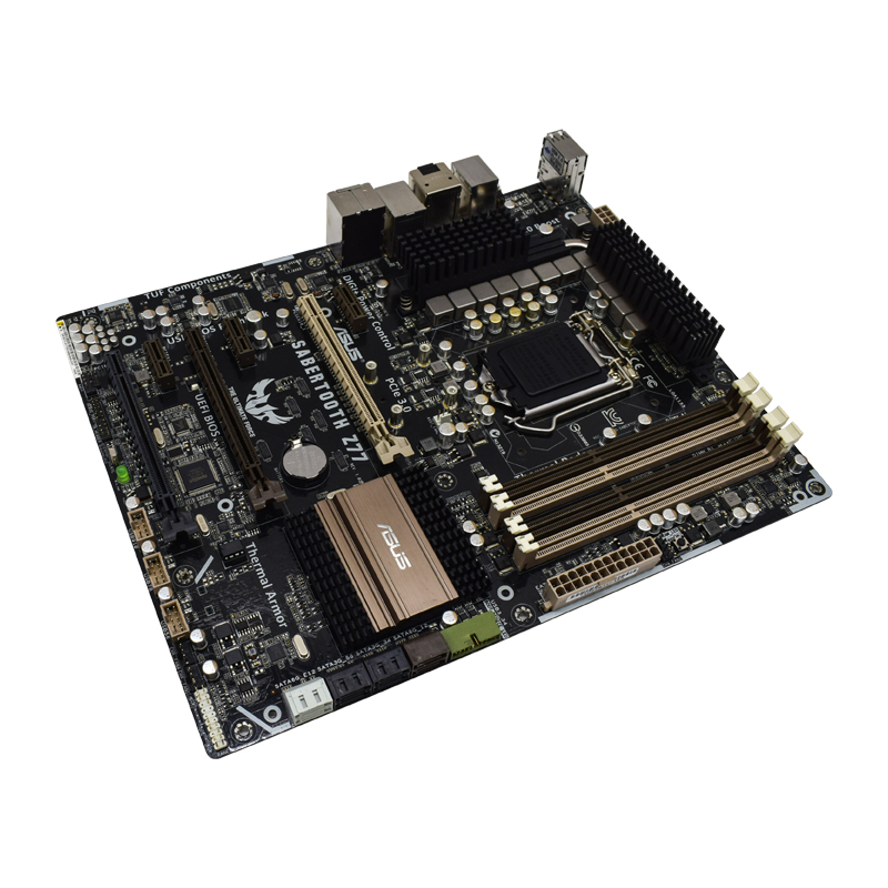 Placa-mãe ASUS SABERTOOTH Z77  - X870E Atx Motherboard avaliação e preço