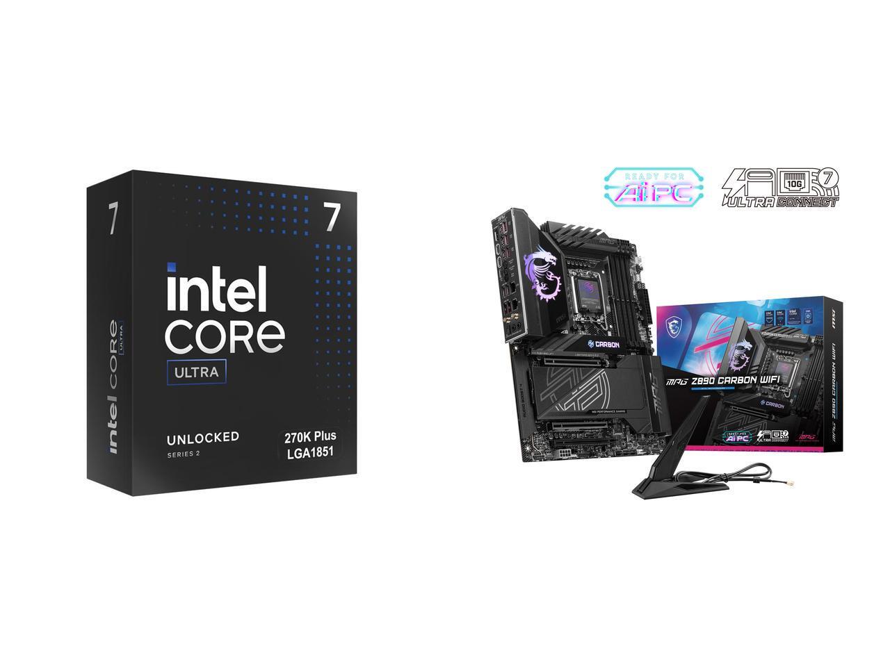 Combo de Placa-Mãe e CPU - Pac - Z890 Wi-Fi 7 Motherboard avaliação e preço
